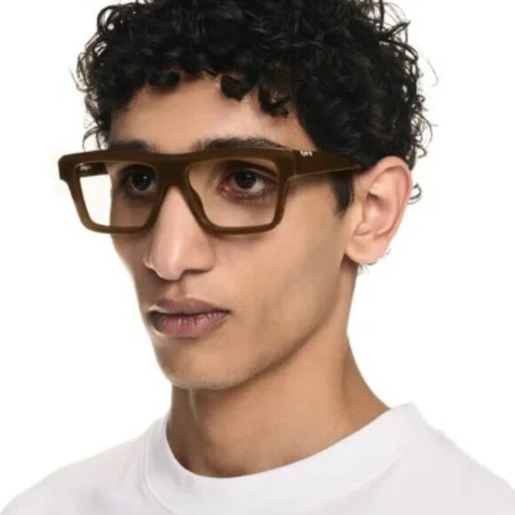 Off-White OERJ07H STYLE 7H 4500 Eyeglasses Blue Square 55mm Frame - Picture 3 of 10